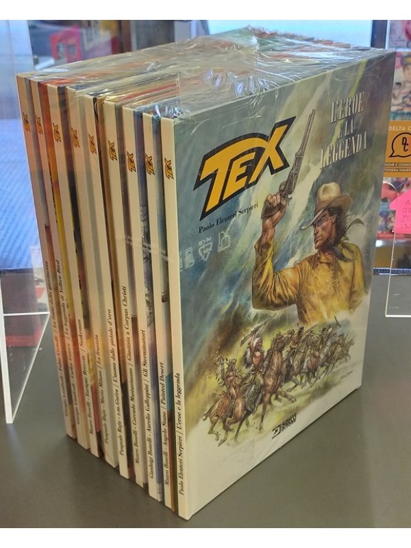 Tex Romanzo a Fumetti - Sequenza in blocco 1/17 volumi cartonati SBE