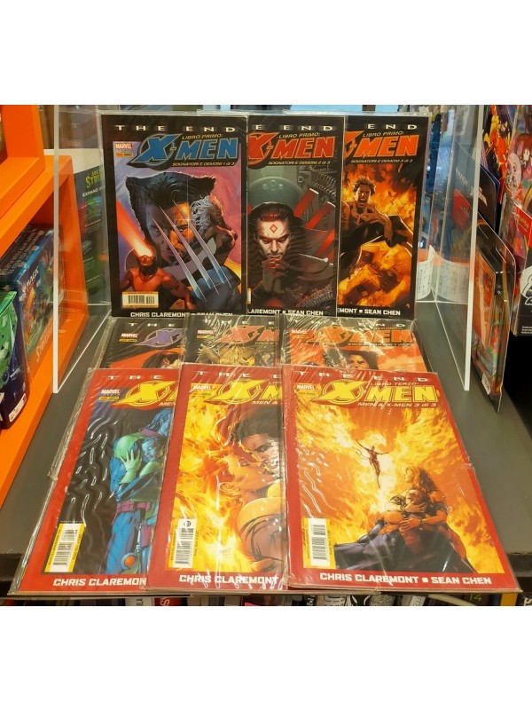 X-Men The End - Libro I-II-III - Marvel Miniserie - Panini Comics - Serie completa