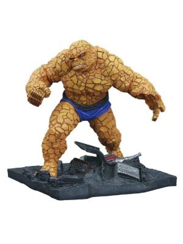 The Thing (La Cosa) - The Fantastic Four Silver Age Statues - Diorama