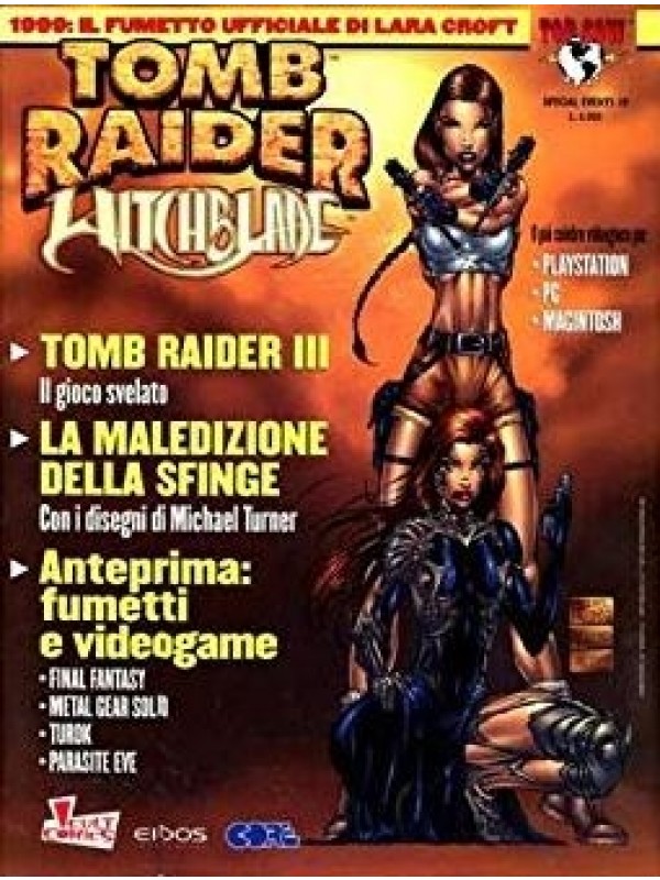 Tomb Raider Witchblade - Special Events - Cult Comics Panini - Miniserie completa 1/2