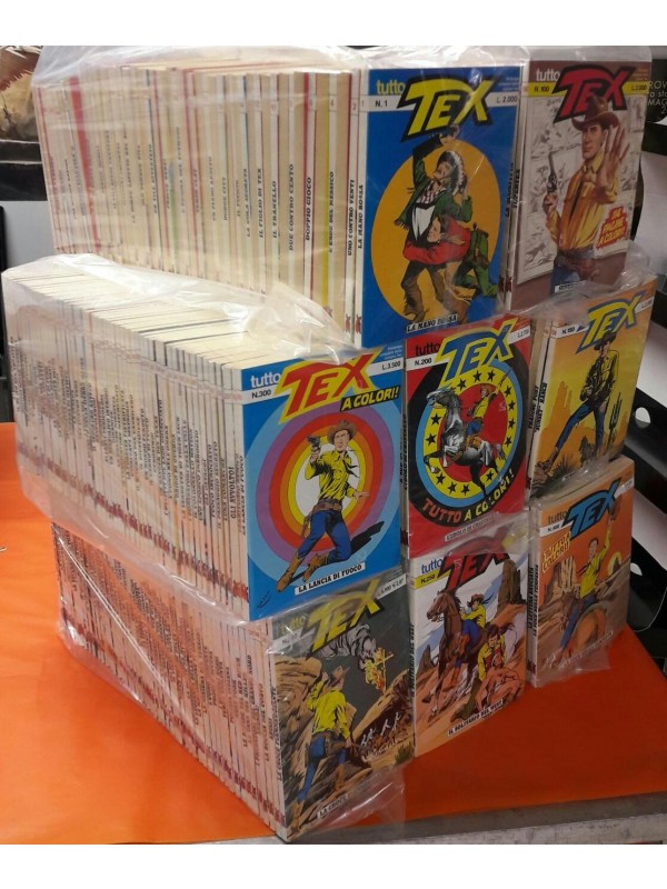 Tutto TEX - Sergio Bonelli Editore - Sequenza in blocco 1/400