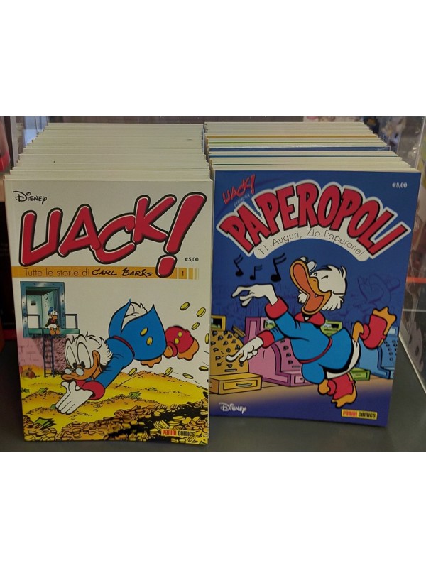 Uack! - Serie Completa 1/34 - Panini Comics / Disney