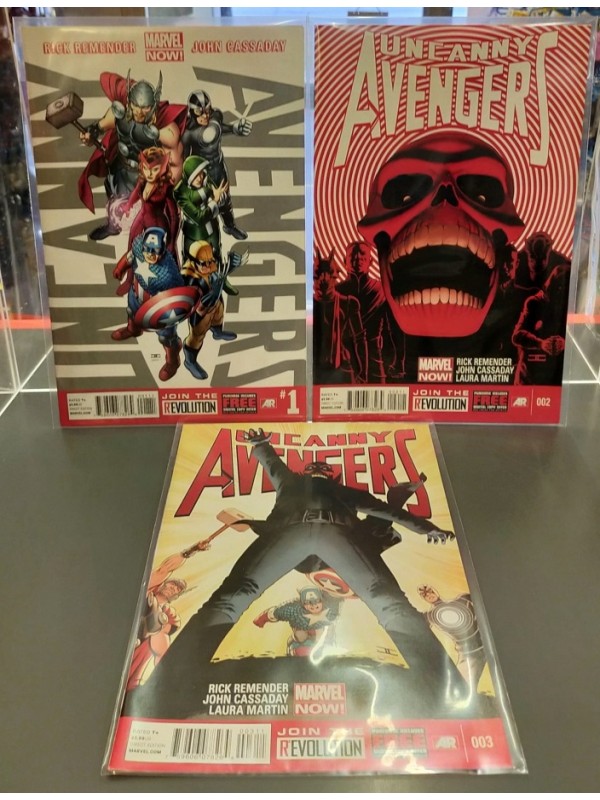 Uncanny Avengers (2012) - Serie originale U.S.A. - Sequenza in blocco 1/3 - Marvel Comics