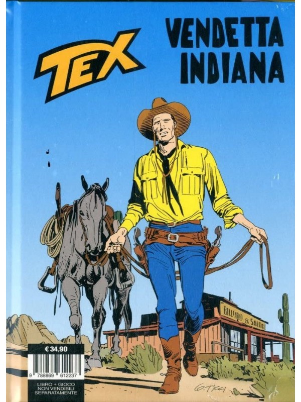 Tex Monopoly + Vendetta Indiana - Sergio Bonelli Editore - Hasbro Gaming 