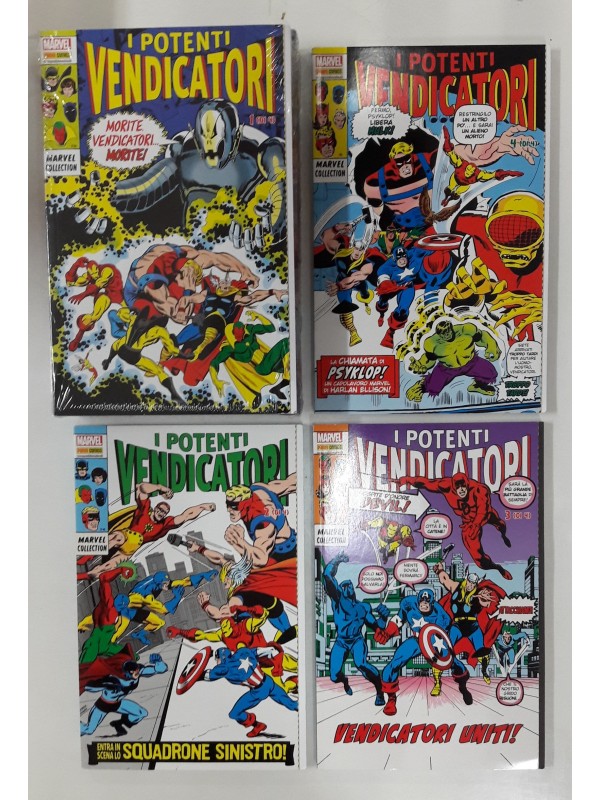 I Potenti Vendicatori - Marvel Collection - Serie completa 1/4 + Cofanetto (ancora sigillato)