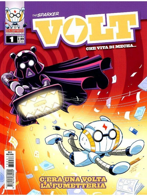 Volt - Che vita di Mecha... - Salda Press - Prima Stagione Completa 1/6 + Albo e Cortoline Promozionale