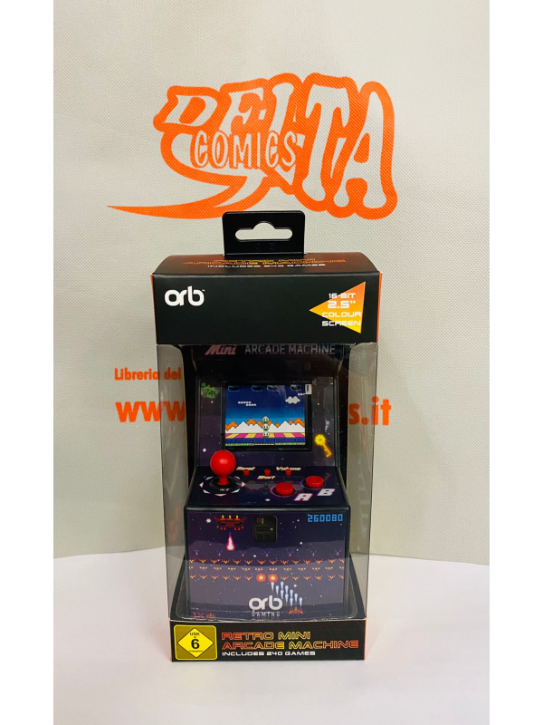 Retro Mini Arcade Machine - 240 16-BIT Games - Orb Gaming