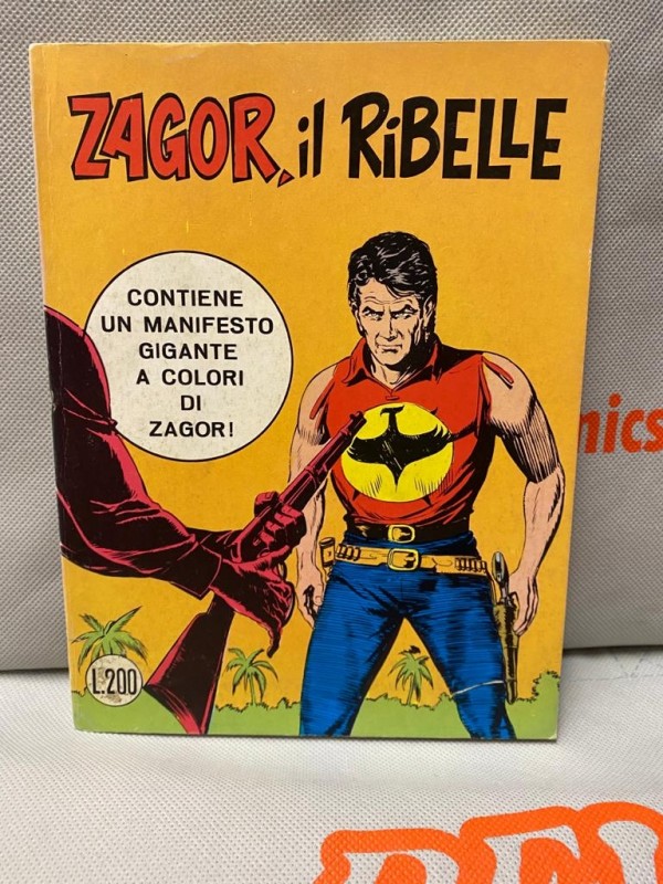 Zagor, il ribelle - Zenith Gigante n. 141 + Manifesto - Sergio Bonelli Editore