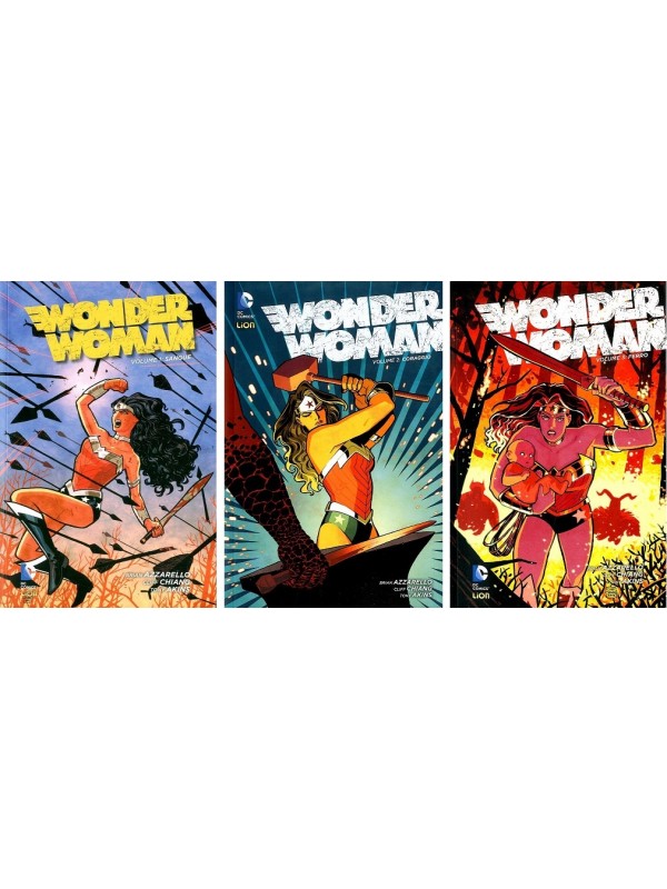 WONDER WOMAN - NEW 52 LIBRARY - Prima Edizione - Sequenza in blocco 1/3 - RW Lion
