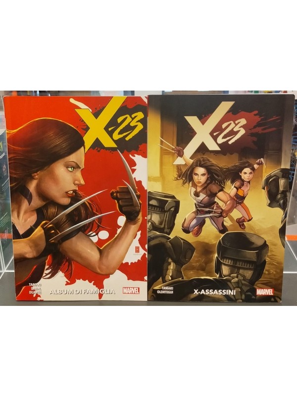 X-23 - Album di Famiglia / X-Assassini - Serie Completa 1/2 - Panini Comics