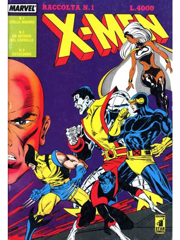 X-MEN RACCOLTA - STAR COMICS - Sequenza in blocco 1/8