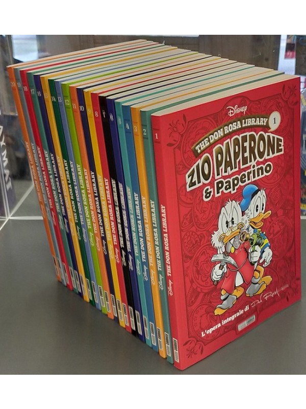 THE DON ROSA LIBRARY - Zio Paperone & Paerino - Serie completa 1/20 - Panini Disney