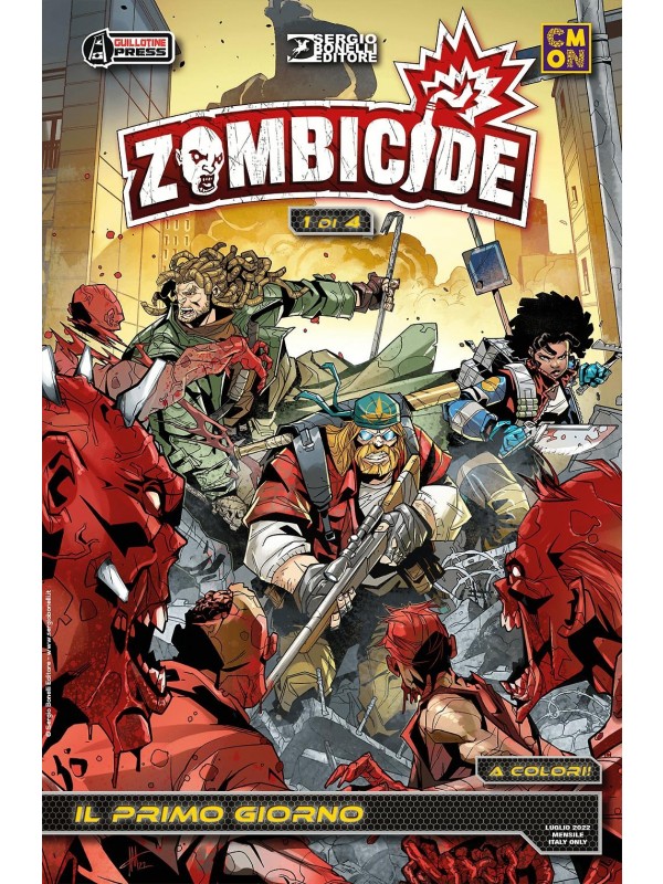 Zombicide - A Colori! - Sergio Bonelli Editore - Serie Completa 1/4